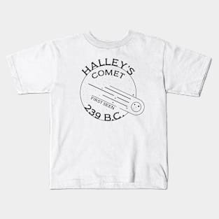 Halley's Comet First Seen 239 B.C. Kids T-Shirt